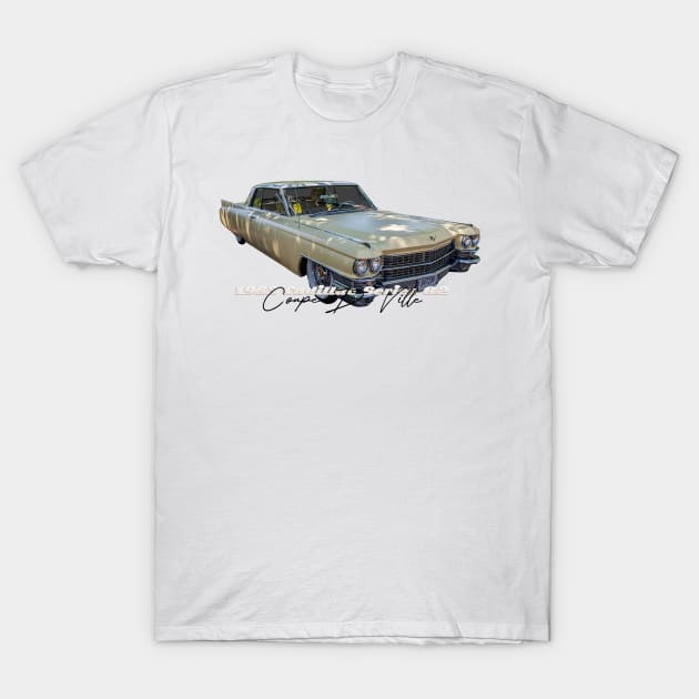 1963 Cadillac Series 62 Coupe De Ville T-Shirt by Gestalt Imagery
